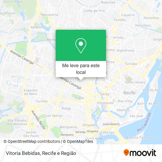 Vitoria Bebidas mapa