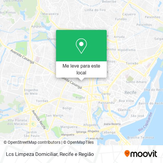 Lcs Limpeza Domiciliar mapa