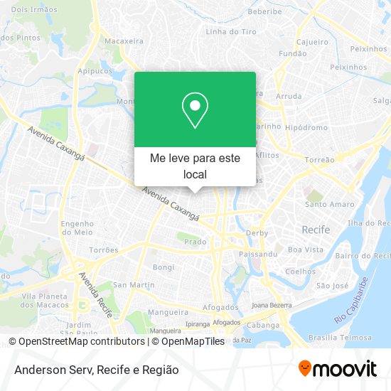 Anderson Serv mapa