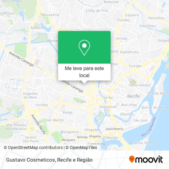 Gustavo Cosmeticos mapa