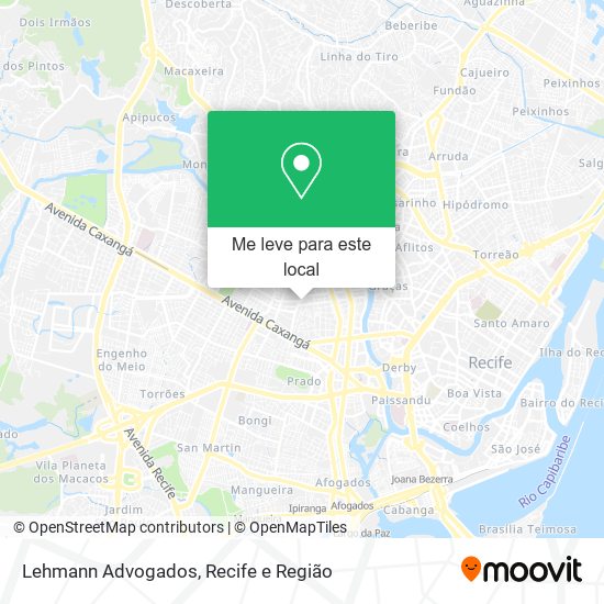 Lehmann Advogados mapa