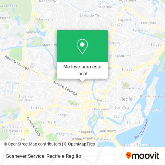 Scanever Service mapa