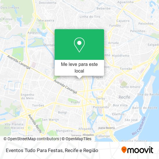 Eventos Tudo Para Festas mapa