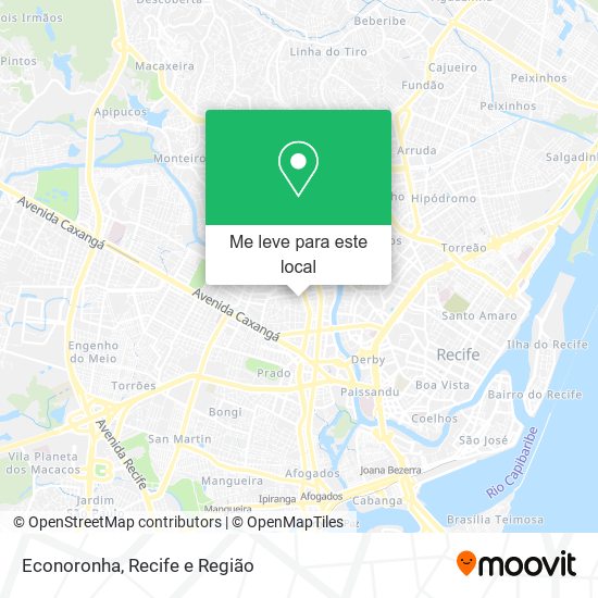 Econoronha mapa