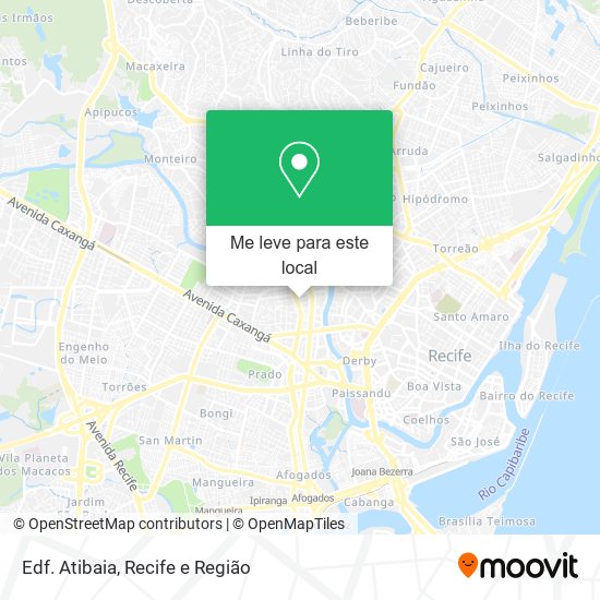 Edf. Atibaia mapa