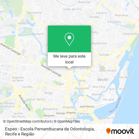 Espeo - Escola Pernambucana de Odontologia mapa