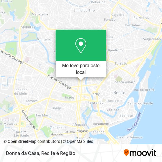 Donna da Casa mapa