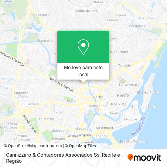 Cannizzaro & Contadores Associados Ss mapa