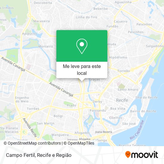 Campo Fertil mapa