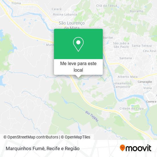 Marquinhos Fumê mapa