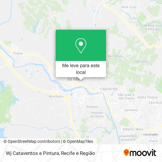 Wj Cataventos e Pintura mapa