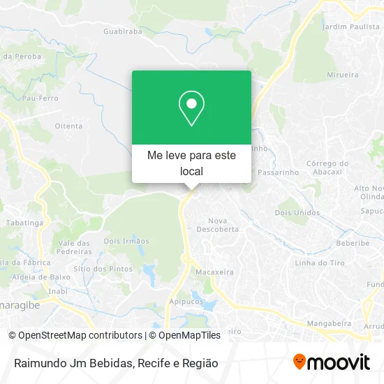 Raimundo Jm Bebidas mapa