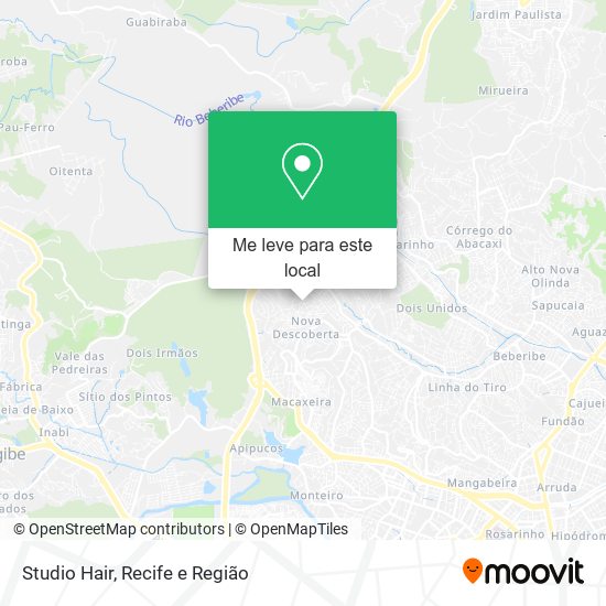 Studio Hair mapa