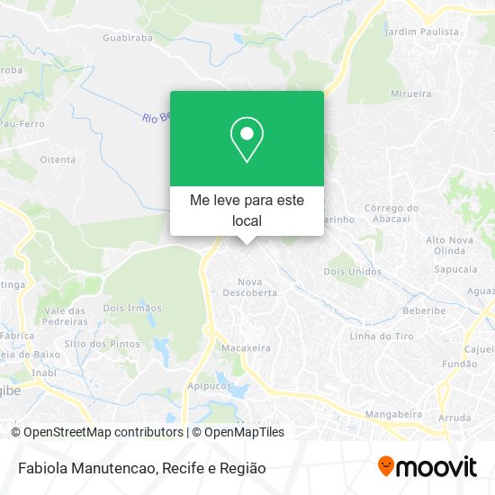 Fabiola Manutencao mapa