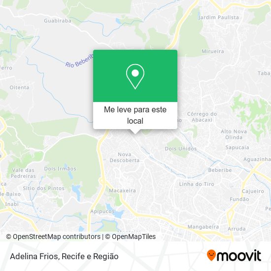 Adelina Frios mapa
