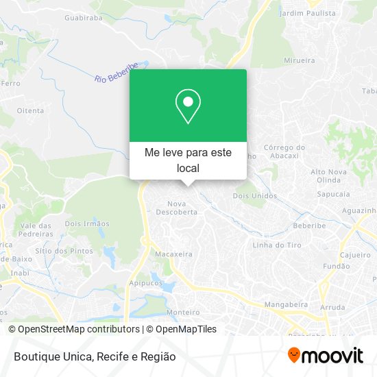 Boutique Unica mapa