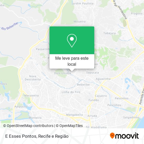 E Esses Pontos mapa