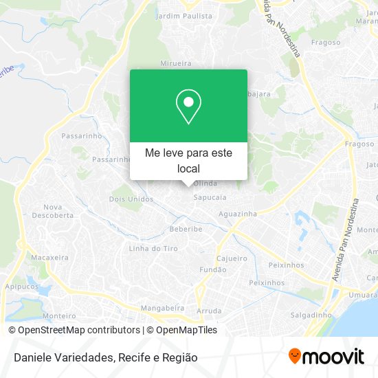 Daniele Variedades mapa