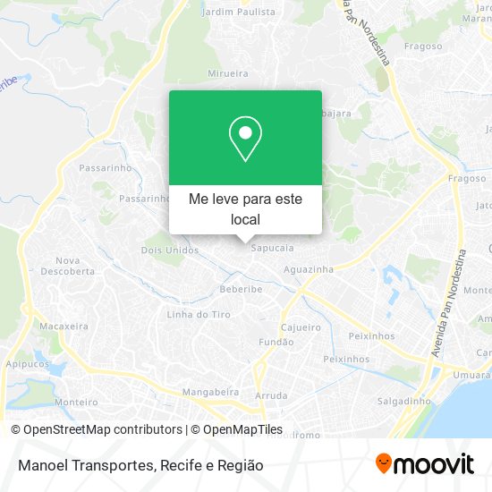 Manoel Transportes mapa