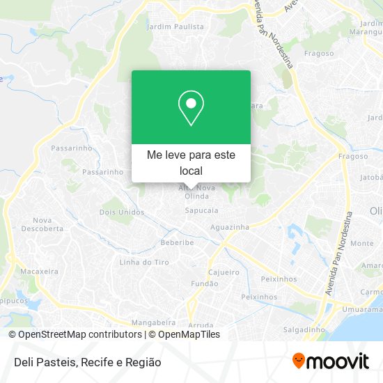 Deli Pasteis mapa