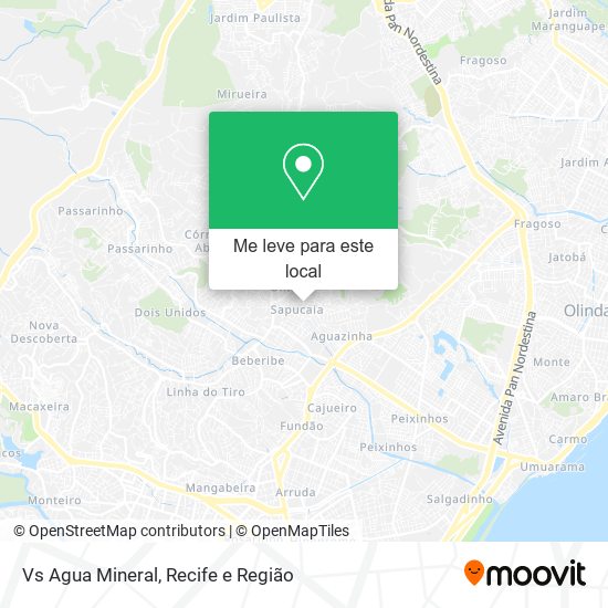 Vs Agua Mineral mapa