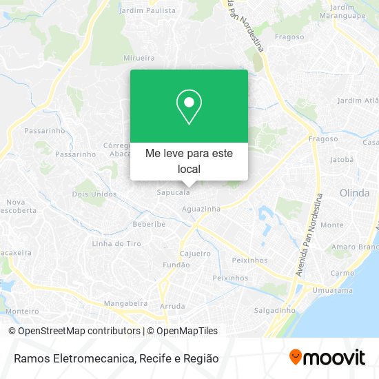 Ramos Eletromecanica mapa