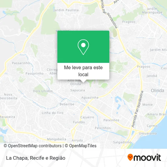 La Chapa mapa