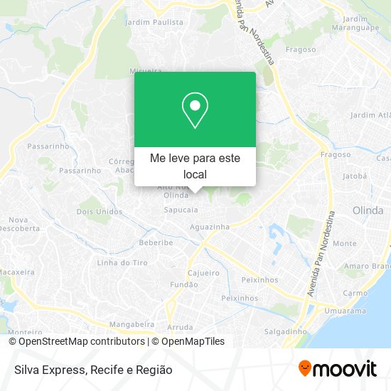 Silva Express mapa