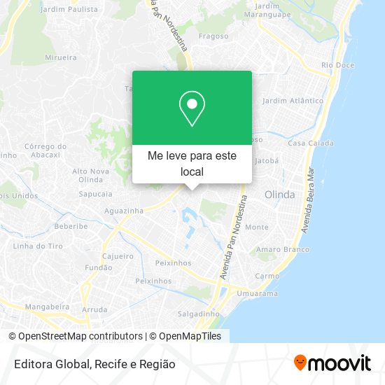 Editora Global mapa