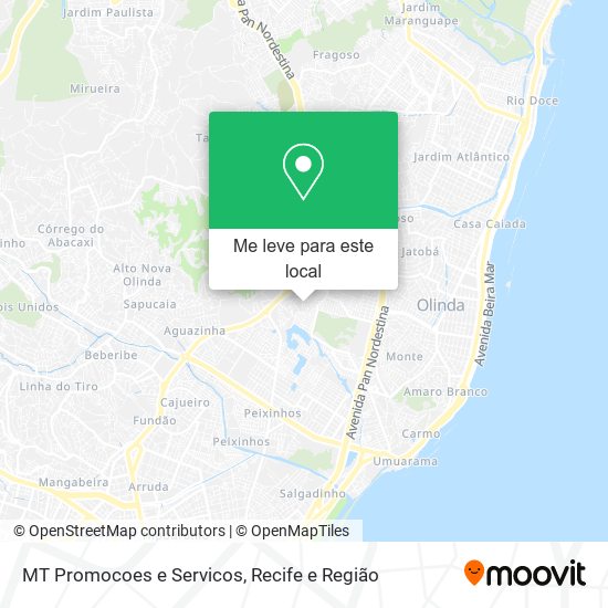 MT Promocoes e Servicos mapa