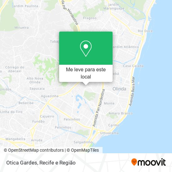 Otica Gardes mapa