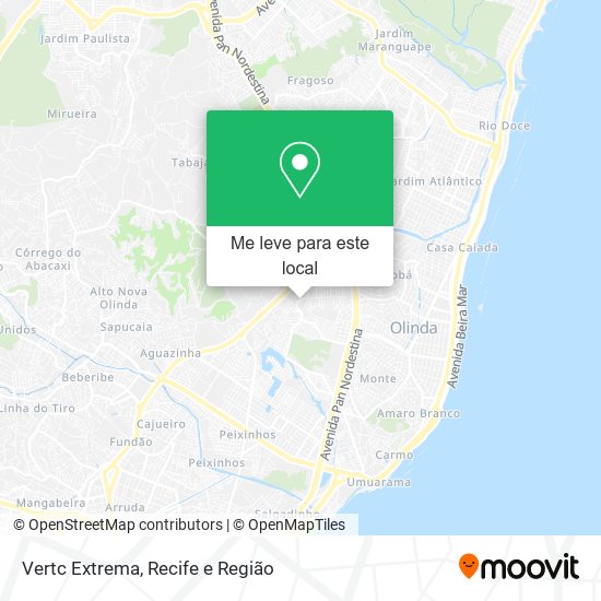 Vertc Extrema mapa