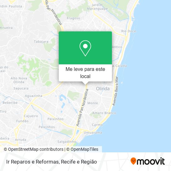 Ir Reparos e Reformas mapa