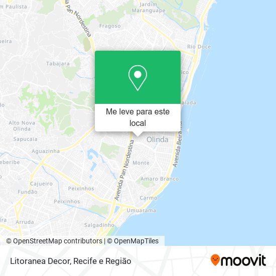 Litoranea Decor mapa