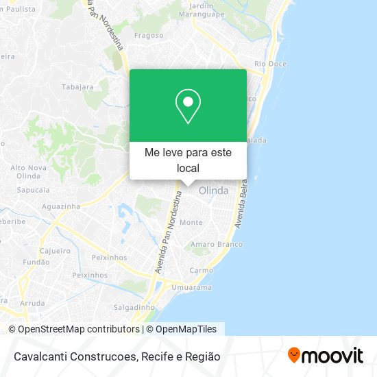 Cavalcanti Construcoes mapa