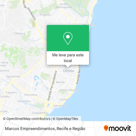 Marcos Empreendimentos mapa