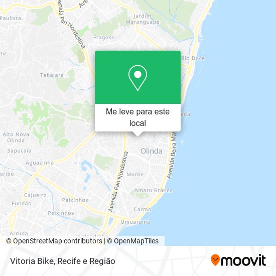 Vitoria Bike mapa