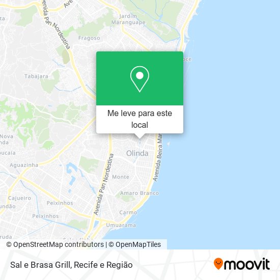 Sal e Brasa Grill mapa
