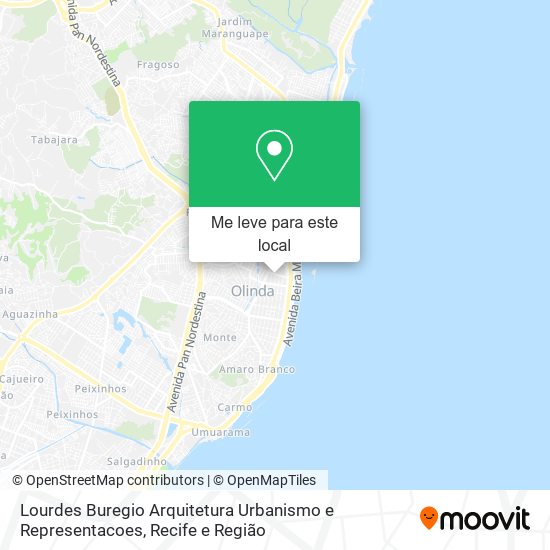 Lourdes Buregio Arquitetura Urbanismo e Representacoes mapa