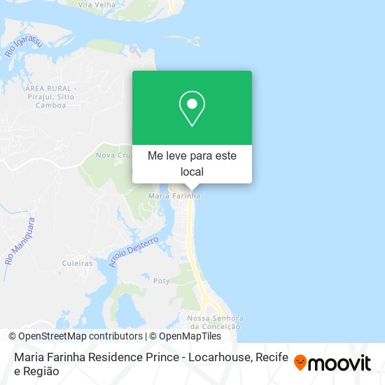 Maria Farinha Residence Prince - Locarhouse mapa