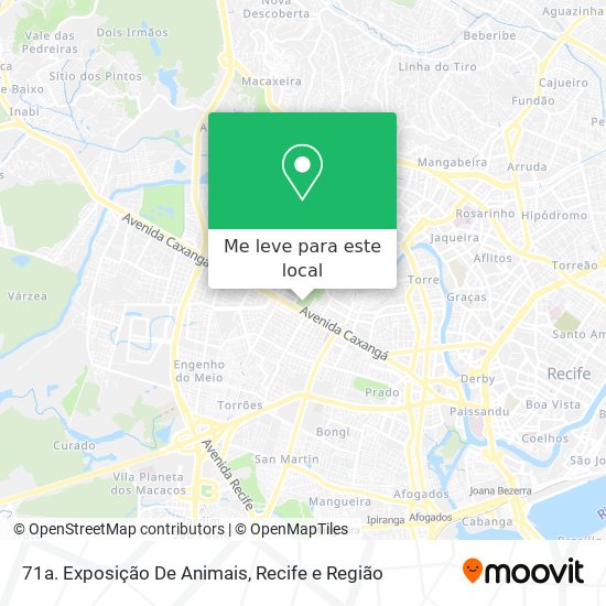 71a. Exposição De Animais mapa