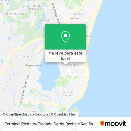 Terminal Piedade/Piedade-Derby mapa
