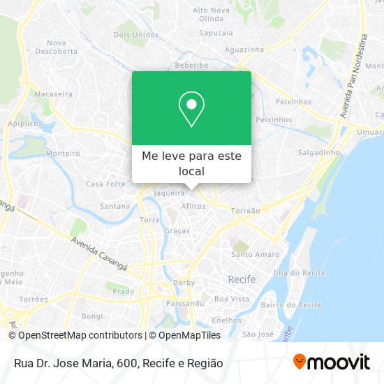 Rua Dr. Jose Maria, 600 mapa