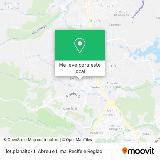 lot.planalto/ ti Abreu e Lima mapa