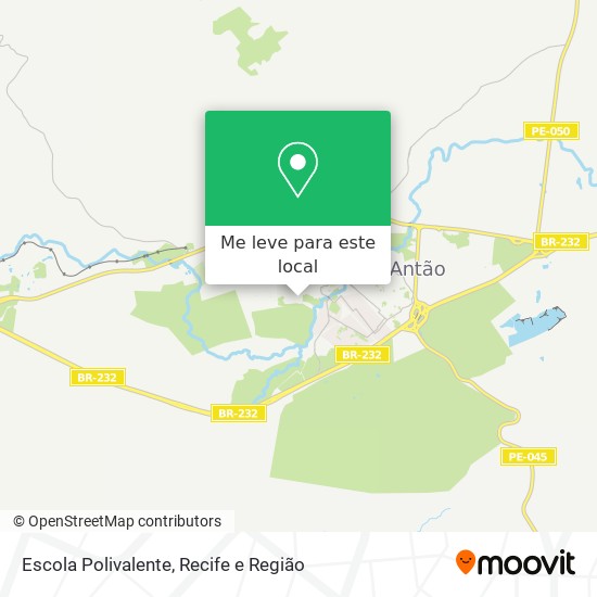 Escola Polivalente mapa