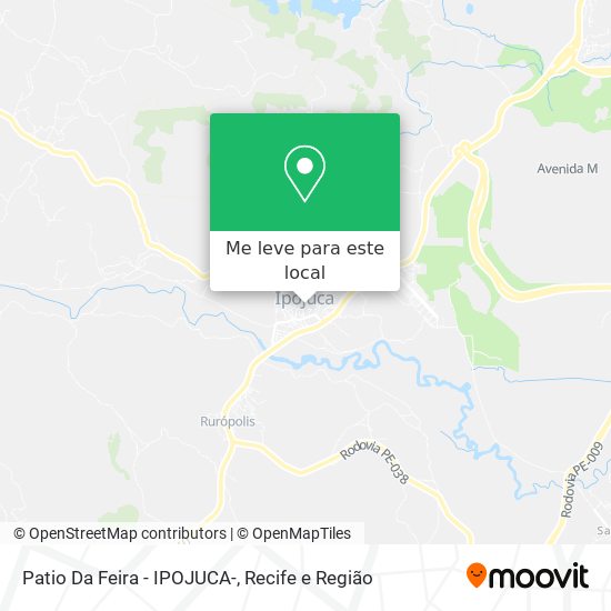 Patio Da Feira - IPOJUCA- mapa
