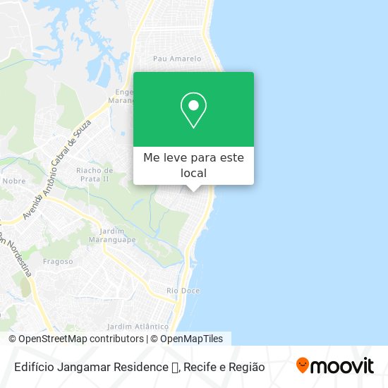Edifício Jangamar Residence 💕 mapa