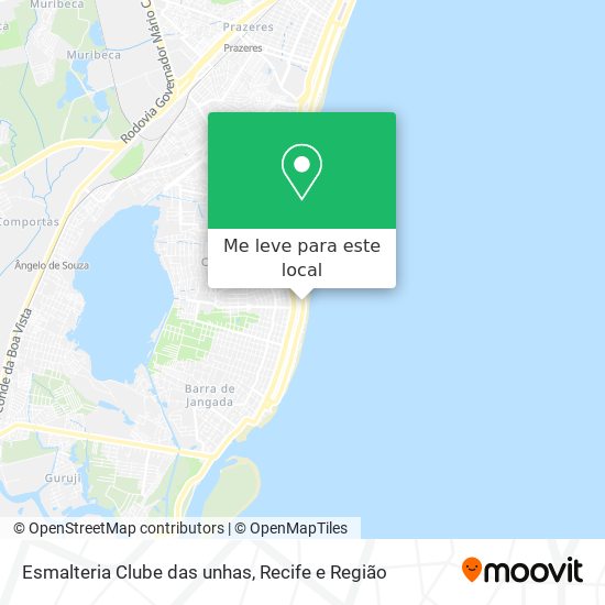 Esmalteria Clube das unhas mapa