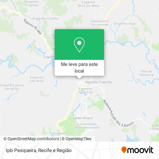 Ipb Pesqueira mapa