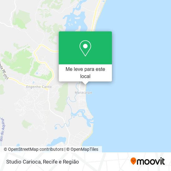 Studio Carioca mapa